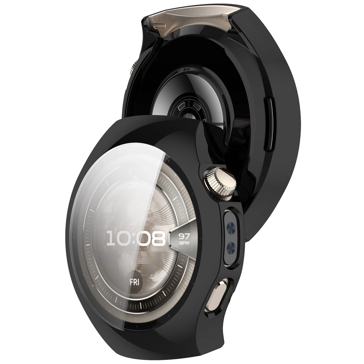 Front oraz przód etui Bizon Case Watch Felipe dla Huawei Watch 5 46mm